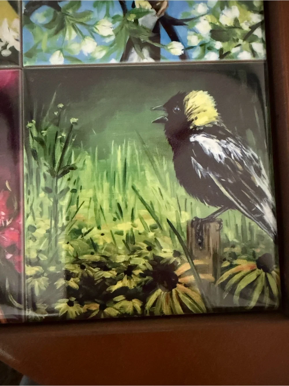 Art by Alyssa Orioles Coaster Set - NWT Box